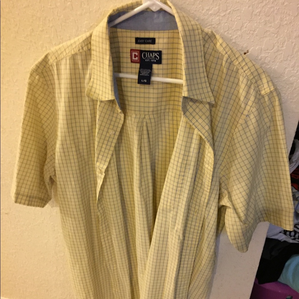 Chaps Short sleeve Button Down
